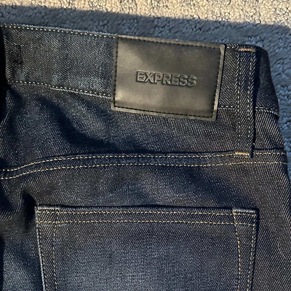 NEW Mens Express Selvedge Denim Jeans Slim Indigo Wash size 30x30